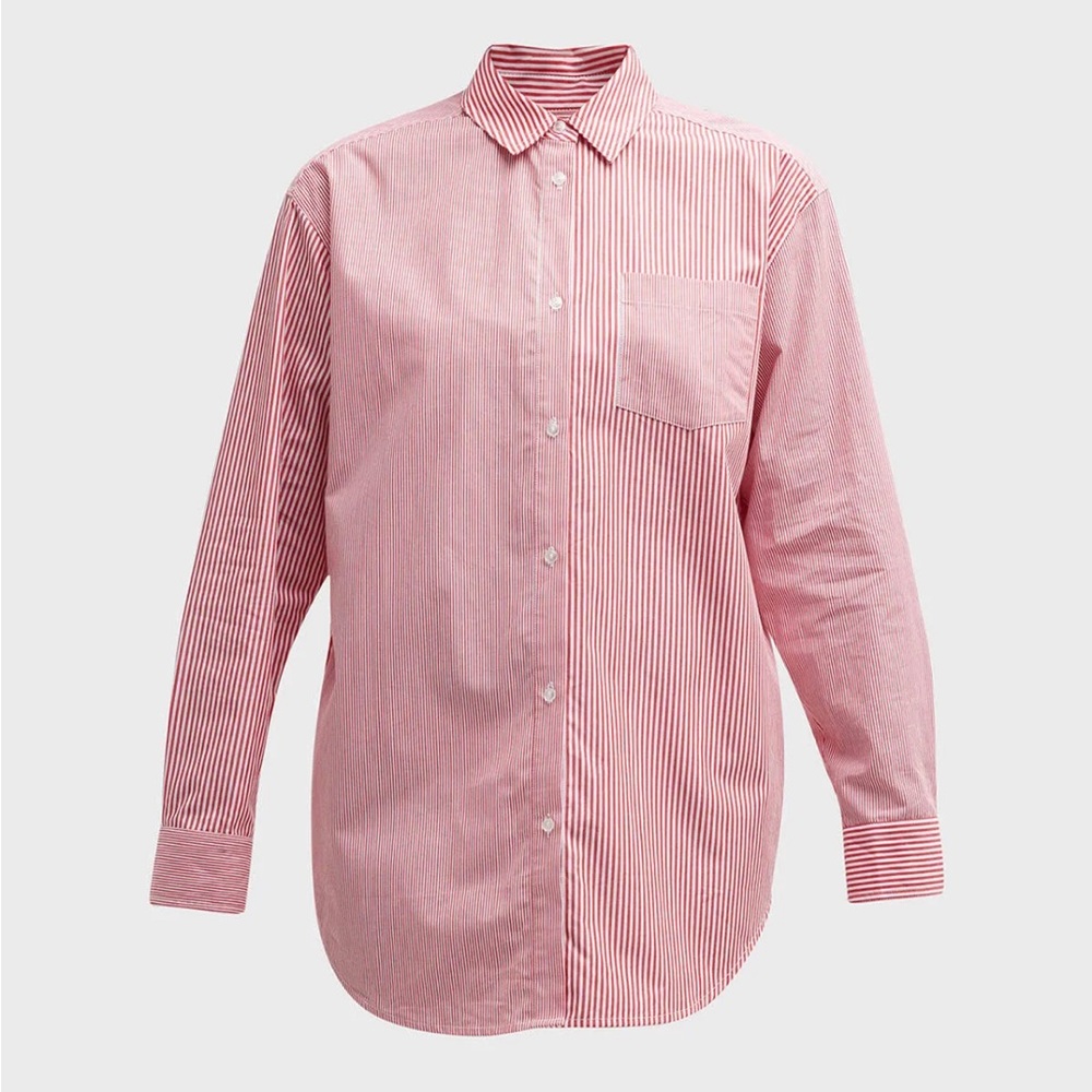 BNWT Solid & Striped The Oxford Tunic in red mixed stripes. Size small.